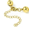 Ion Plating(IP) 304 Stainless Steel Bead Necklaces for Men Women NJEW-C053-05B-G-3