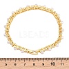 Brass Pave Clear Cubic Zirconia Tennis Bracelets for Women KK-CBA68DA-08G-5