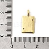 Rack Plating Brass Pendants X1-KK-A268-01G-02-3