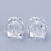 Transparent Acrylic Beads TACR-Q259-10mm-V01-2