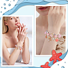 1Bag Plastic & Glass Beaded Stretch Bracelets BJEW-PA0001-10A-5