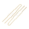 Brass Hair Fork Findings KK-H298-01A-4