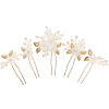 Acyrlic Hair Forks OHAR-WH20005-36G-7