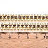 Iron Rhinestone Cup Chains CH-T006-04G-05-3