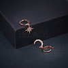 Real Rose Gold Plated EJEW-AA00270-16RG-5