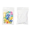 32Pcs 8 Colors Opaque Acrylic Beads MACR-YW0001-41-9
