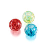 Spray Painted Glass Beads GLAA-TA0001-03-4