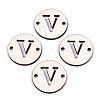 Unfinished Natural Poplar Wood Links Connectors WOOD-S045-140B-01V-1