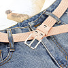 Cowhide Leather Women's Waist Belt Strap Accessories FIND-WH0117-37-4