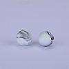 Round Silicone Focal Beads SI-JX0046A-117-2