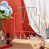 Iron Multi-Tier Earring Display Organizer Holder EDIS-WH0035-05LG-5