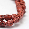 Dyed Synthetic Turquoise Bead Strands G-M145-01-B-1