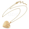 201 Stainless Steel Cable Chain Necklaces NJEW-M050-04F-G-1-4