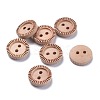Natural Wood Buttons X-BUTT-K008-06-1