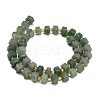 Natural Green Aventurine Beads Strands GG-CBAACA3-A02-01-5