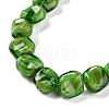 Handmade Milleflori Glass Beads Strands LAMP-M018-01A-05-3