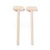 Mini Grass Wooden Hammers WOOD-C003-01-1