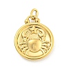 304 Stainless Steel Pendants Rhinestone Settings LS-STAS-O009-01D-G-1