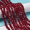 Opaque Glass Beads Stands EGLA-A035-P6mm-D16-2
