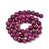 Natural Tiger Eye Beads X1-G-B133-A02-8MM-05-3