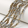 Electroplate Glass Beads Strands EGLA-A034-J3mm-O07-1