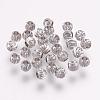 Brass Spacer Beads KK-G312-01P-5mm-P-1