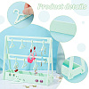 Opaque Acrylic Earring Display Stands EDIS-WH0029-16E-4