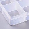 18 Compartments Organizer Storage Plastic Boxes CON-XCP0001-06-3