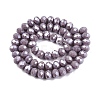 Electroplate Glass Beads Strands EGLA-A044-P8mm-A13-3