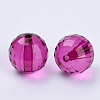 Transparent Acrylic Beads X-TACR-Q254-20mm-V65-3