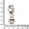 304 Stainless Steel Lobster Claw Clasps STAS-L284-02P-3