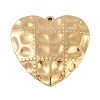 304 Stainless Steel Pendants STAS-M078-03C-G-1