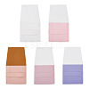 5Pcs 5 Ccolors Square PU Leather Envelope Pouches ABAG-TA0001-77-2