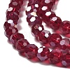 Transparent Glass Beads EGLA-A035-T4mm-B02-3