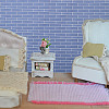 8Pcs 4 Colors Miniature Wallpapers DIY-GO0001-97-6
