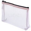 3Pcs 3 Colors Nylon Mesh Storage Zipper Bags ABAG-CN0001-59-7
