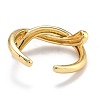 Brass Cuff Rings RJEW-O044-01G-2