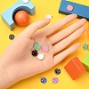 18Pcs 9 Colors Alloy Enamel Charms ENAM-YW0001-97-7