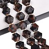 Natural Labradorite Beads Strands G-N368-01A-20-1