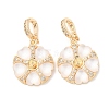 Brass Micro Pave Cubic Zirconia Peg Bails KK-A279-20G-1