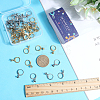 60Pcs 2 Colors 304 Stainless Steel Leverback Earring Findings STAS-SC0006-48-3