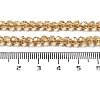 Electroplate Transparent Glass Beads Strands LS-EGLA-A035-T4mm-A17-4