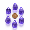 Autumn Theme Transparent Acrylic Pendants TACR-T024-04B-936-4