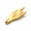 304 Stainless Steel Pendants STAS-M305-16G-1