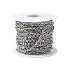Tarnish Resistant 304 Stainless Steel Cable Chains CHS-Q001-07-4