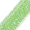 Electroplate Glass Beads Strands LS-EGLA-A034-T10mm-L17-1