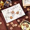 50Pcs Adhesive Wax Stamp Stickers DIY-CP0005-82C-6