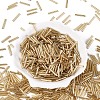 Silver Lined Transparent Glass Bugle Beads SEED-R028-2x15-B01-2