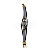Braided Leather Cord Retro Multi-strand Bracelets LS-BJEW-L616-20D-3