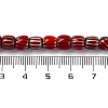 Handmade Lampwork Chevron Beads Strands LAMP-K041-01A-09-5